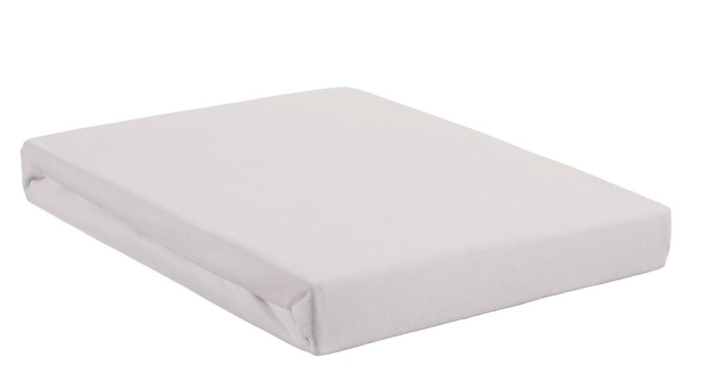 Hälsing Jersey Topper hoeslaken - Wit