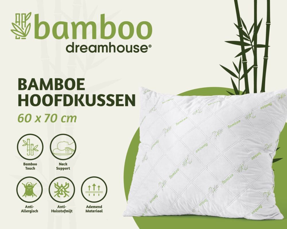 Bamboe Hoofdkussen