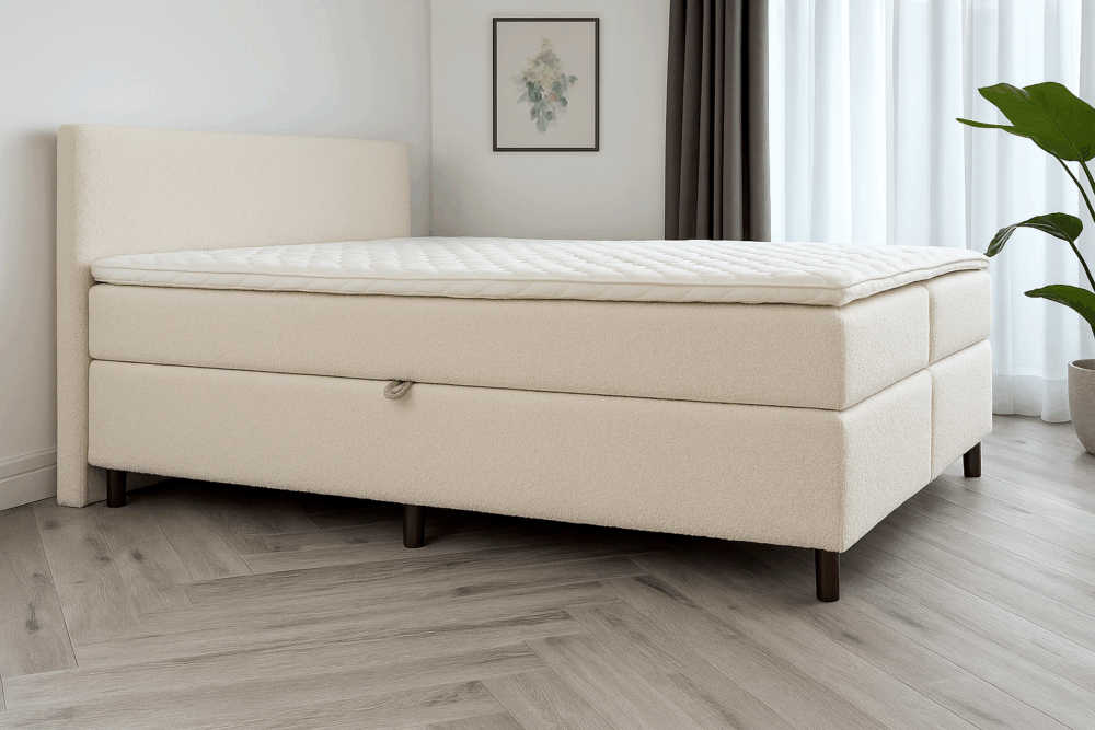 Boxpring-Eefje-Teddy-Beige