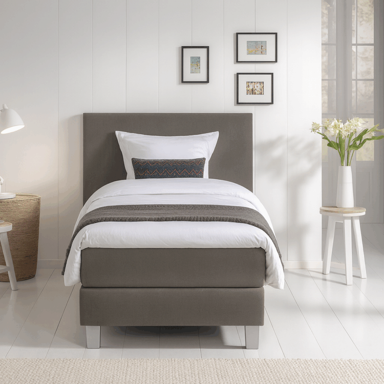 Boxspring-Eefje-1-persoons-grijs