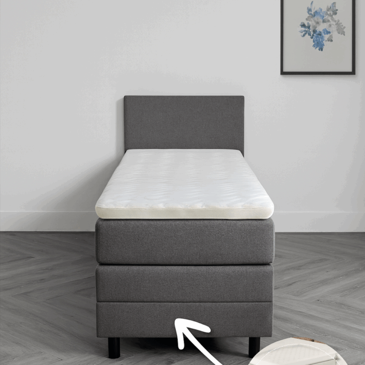 Elektrische Boxspring Eefje-1-persoons-