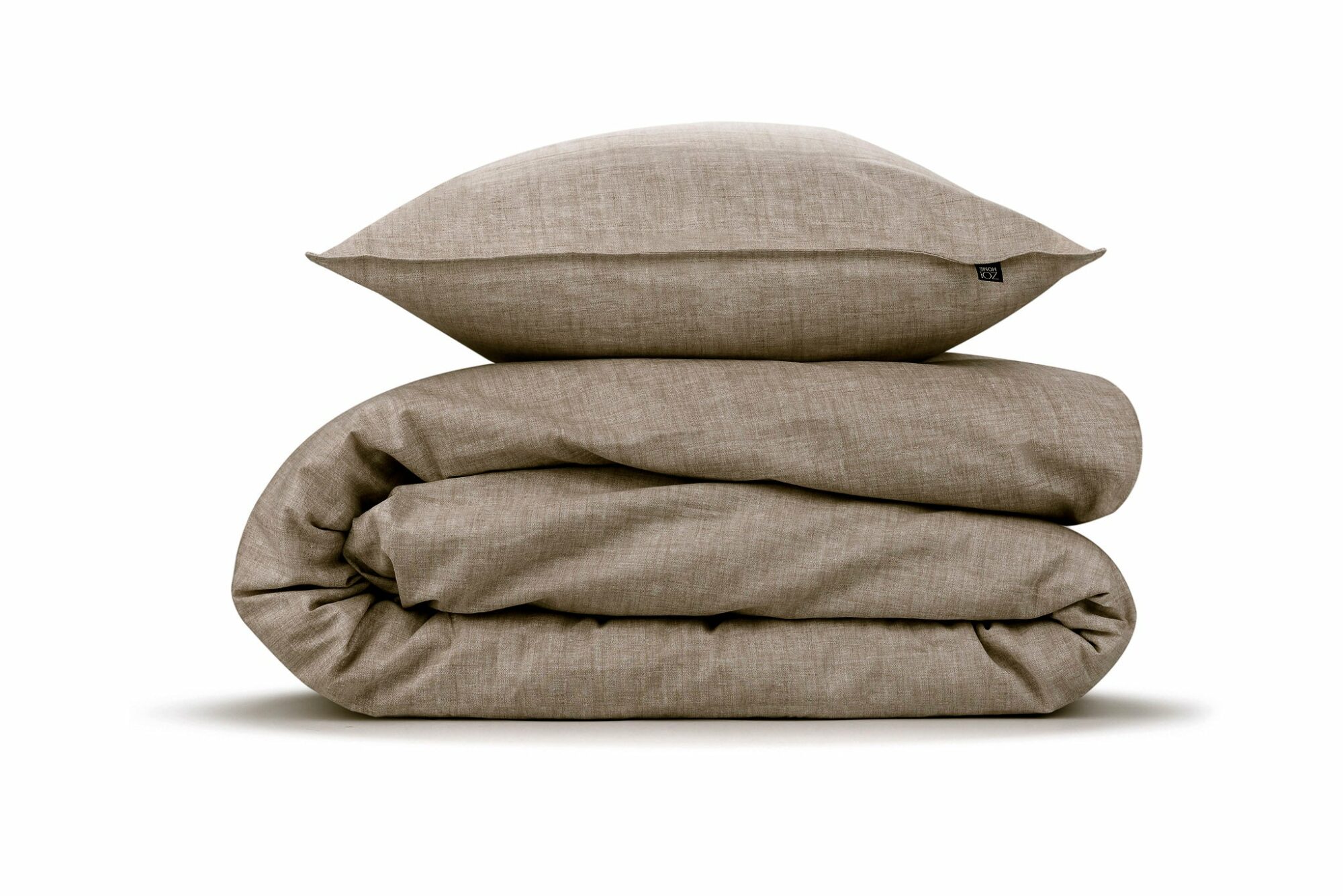 Lino Palm Taupe 4
