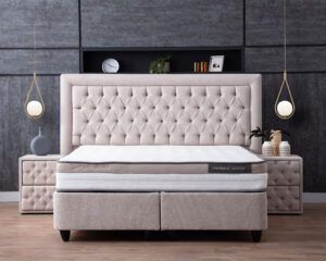 Opbergboxspring Oxy - Beige - 1