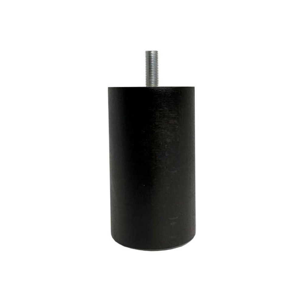 Zwart cilinder 10cm