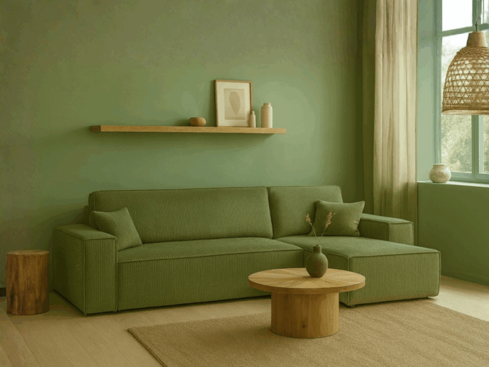 Slaapbank Eefje Groen