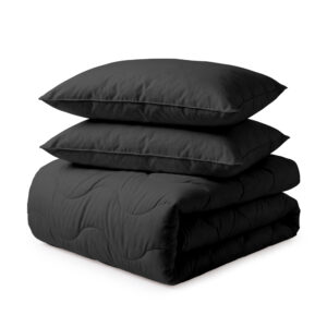 Wasbaar Dekbed + Kussens Combi Black_06