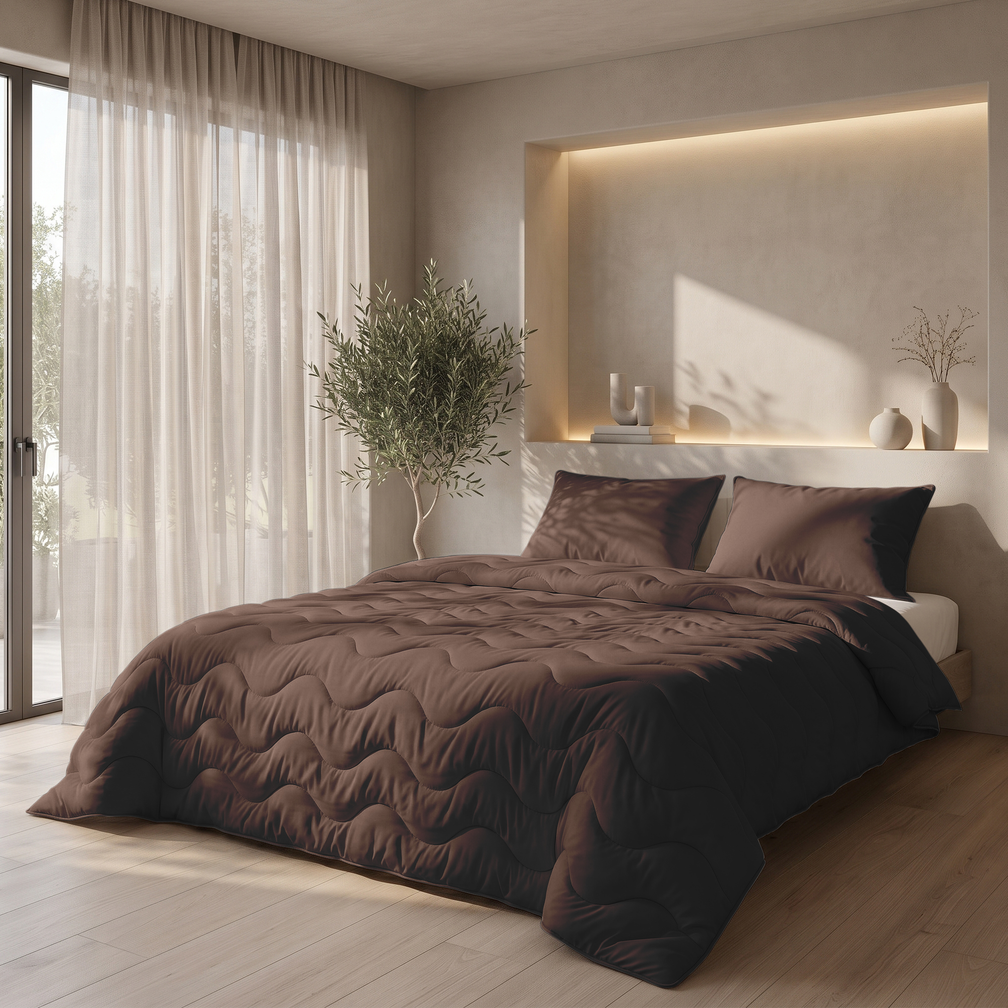 Wasbaar Dekbed + Kussens Combi Chocolate_05