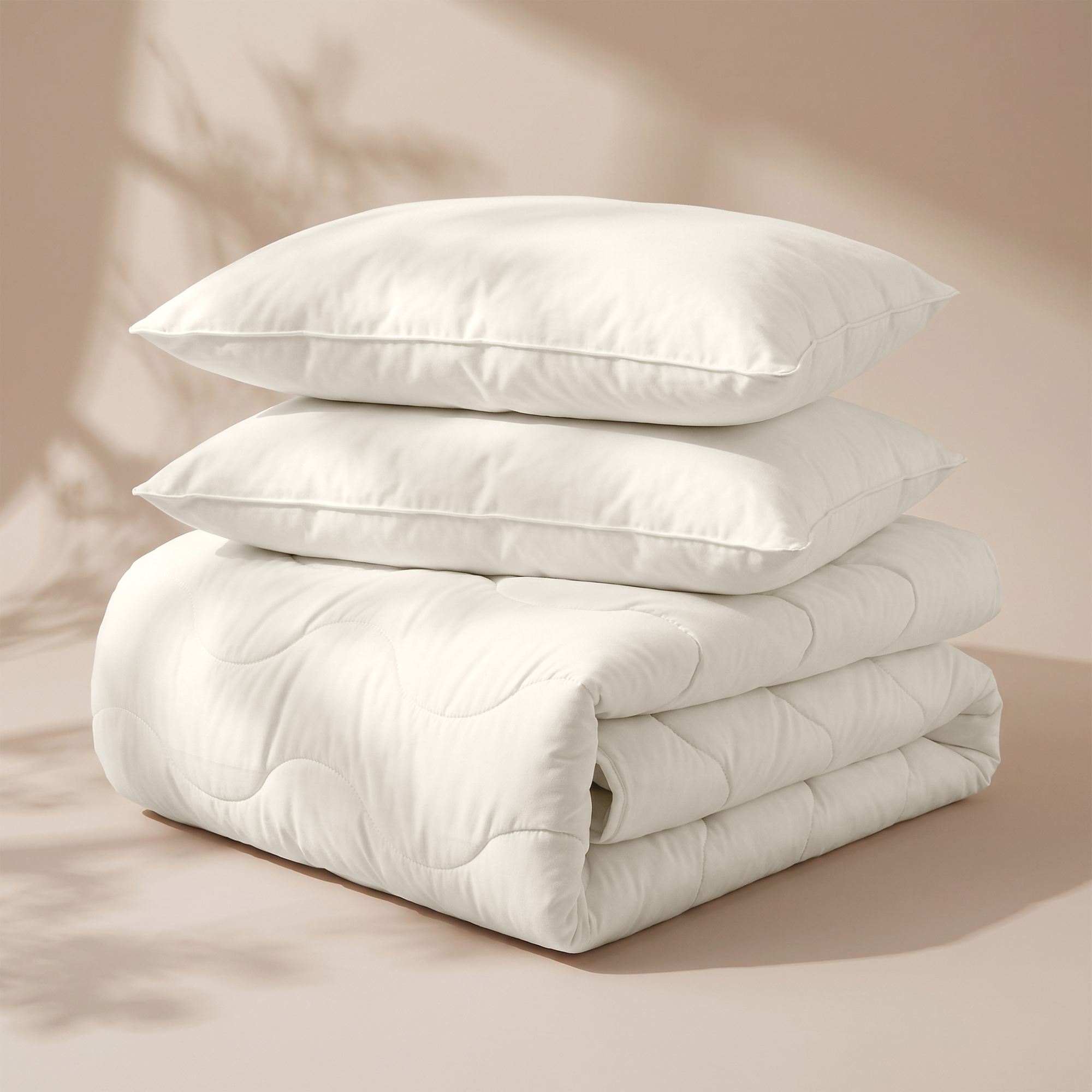 Wasbaar Dekbed + Kussens Combi Cream_01