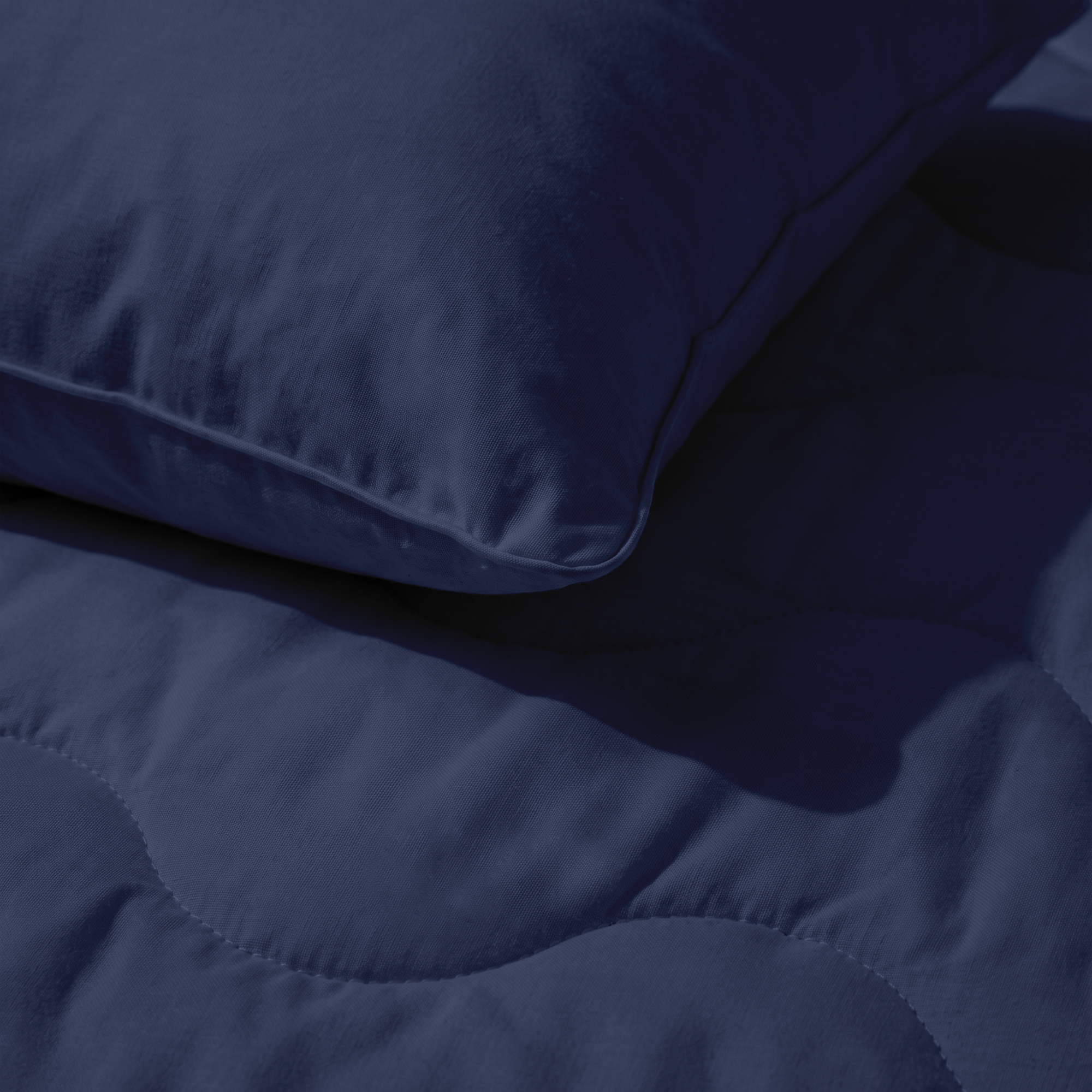 Wasbaar Dekbed + Kussens Combi Dark Blue_02