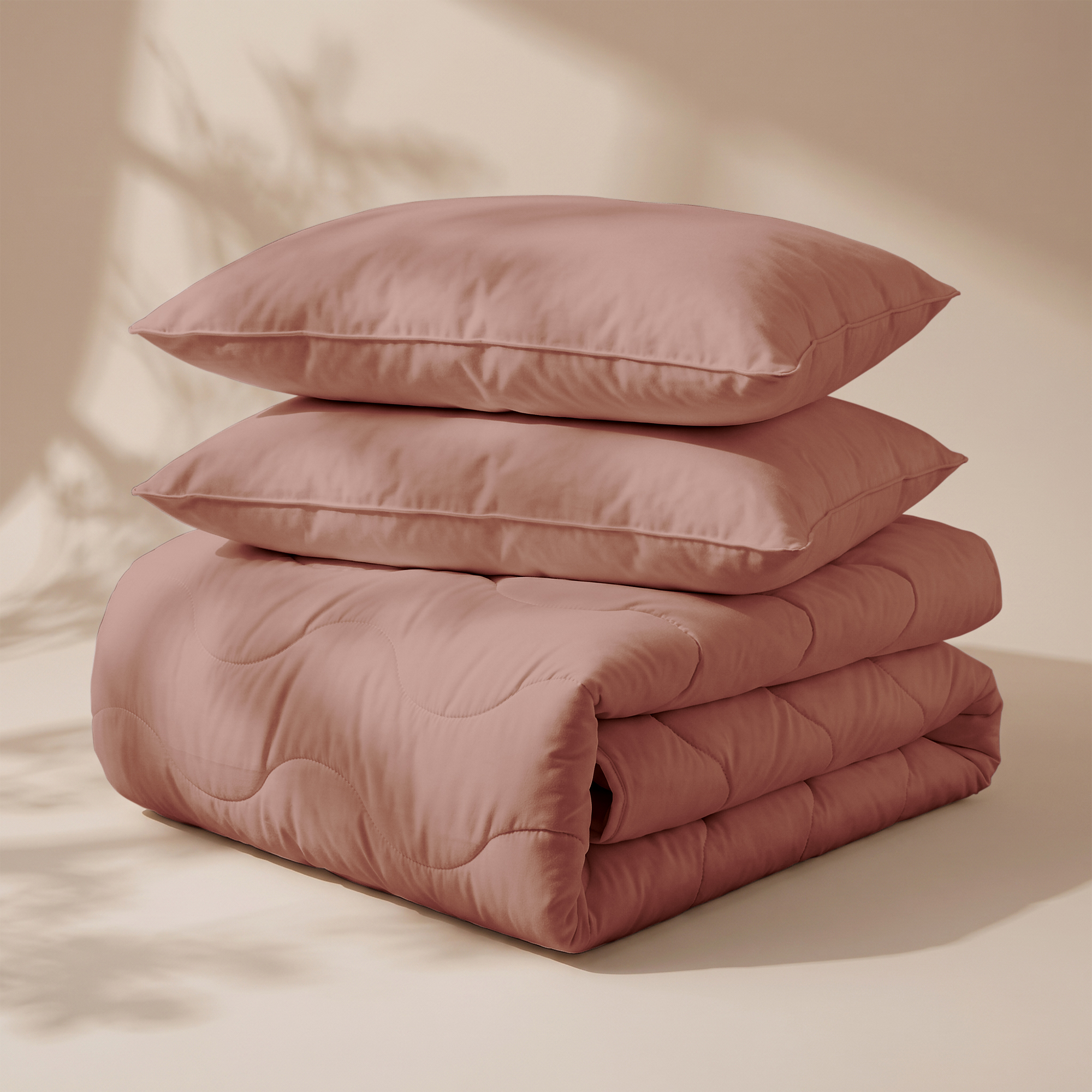 Wasbaar Dekbed + Kussens Combi Light Pink_01