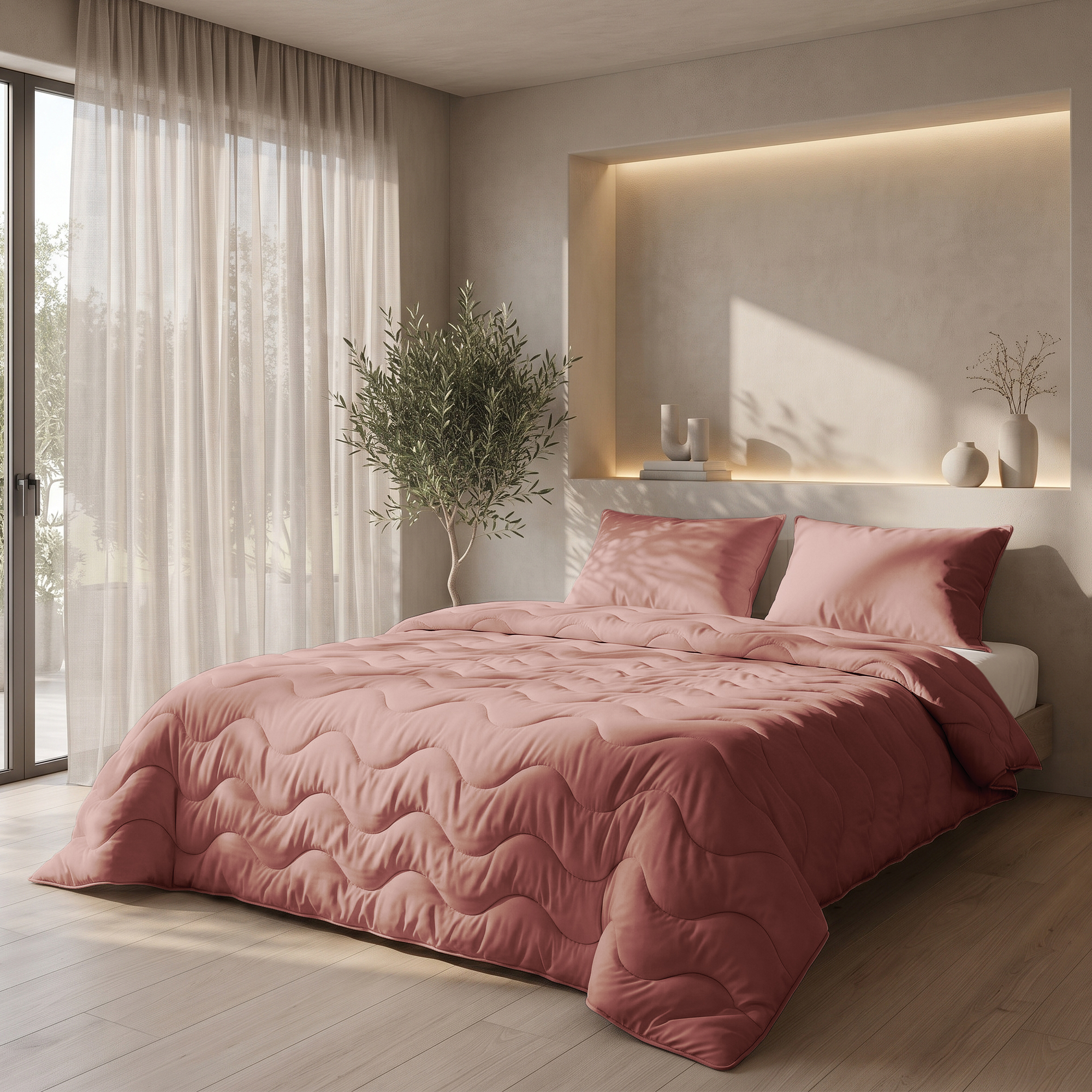 Wasbaar Dekbed + Kussens Combi Light Pink_05