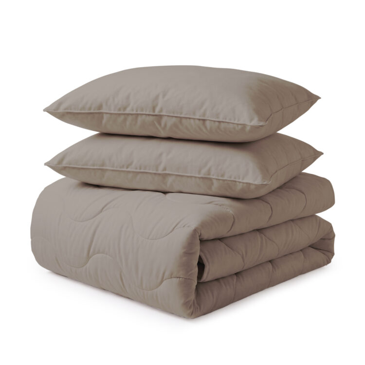 Wasbaar Dekbed + Kussens Combi Taupe_06